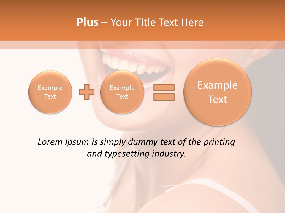 Stomatology Beauty Care PowerPoint Template