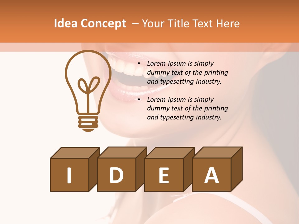 Stomatology Beauty Care PowerPoint Template