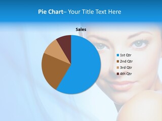 Head Model Skincare PowerPoint Template