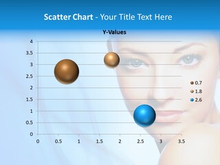 Head Model Skincare PowerPoint Template