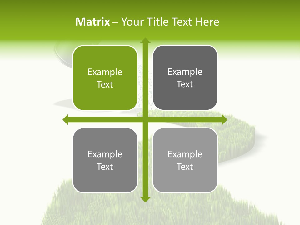 Route Metaphor Cours PowerPoint Template