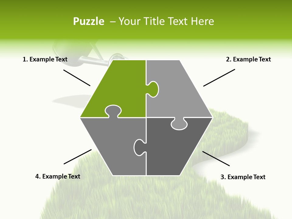 Route Metaphor Cours PowerPoint Template