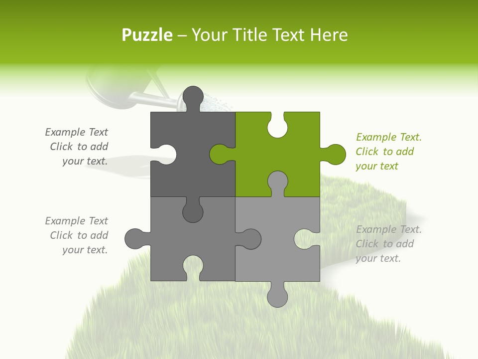 Route Metaphor Cours PowerPoint Template