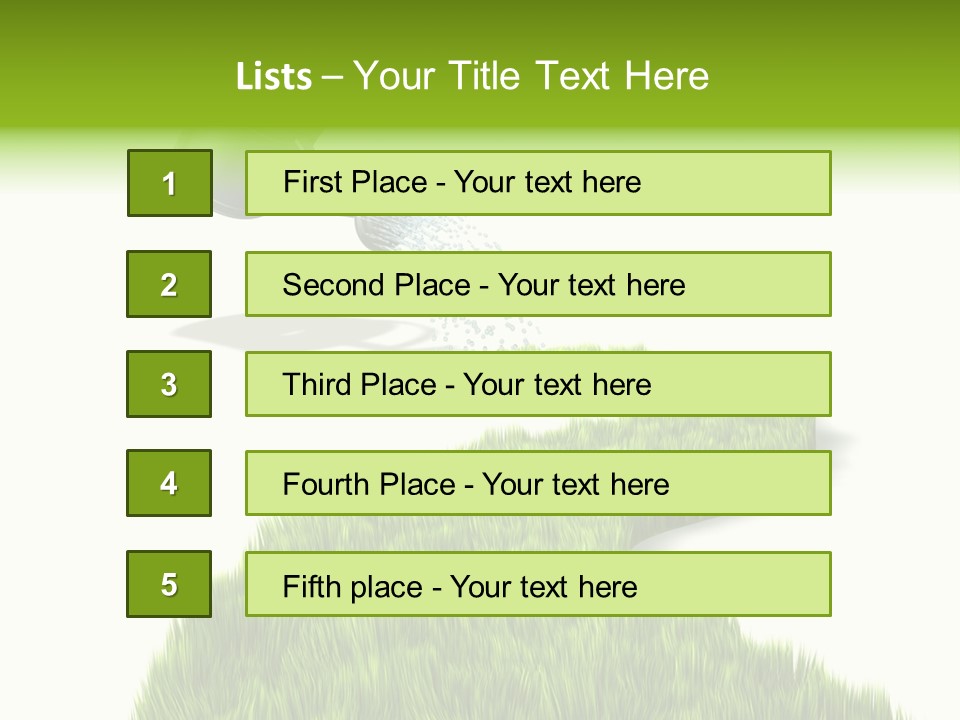 Route Metaphor Cours PowerPoint Template
