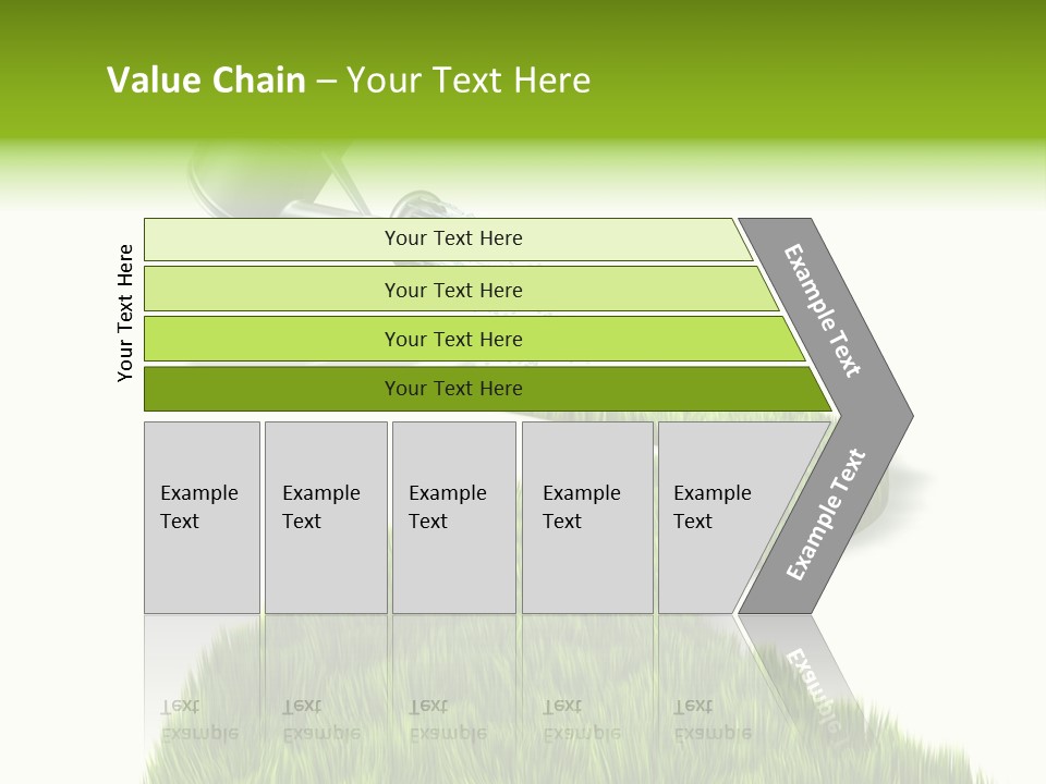 Route Metaphor Cours PowerPoint Template