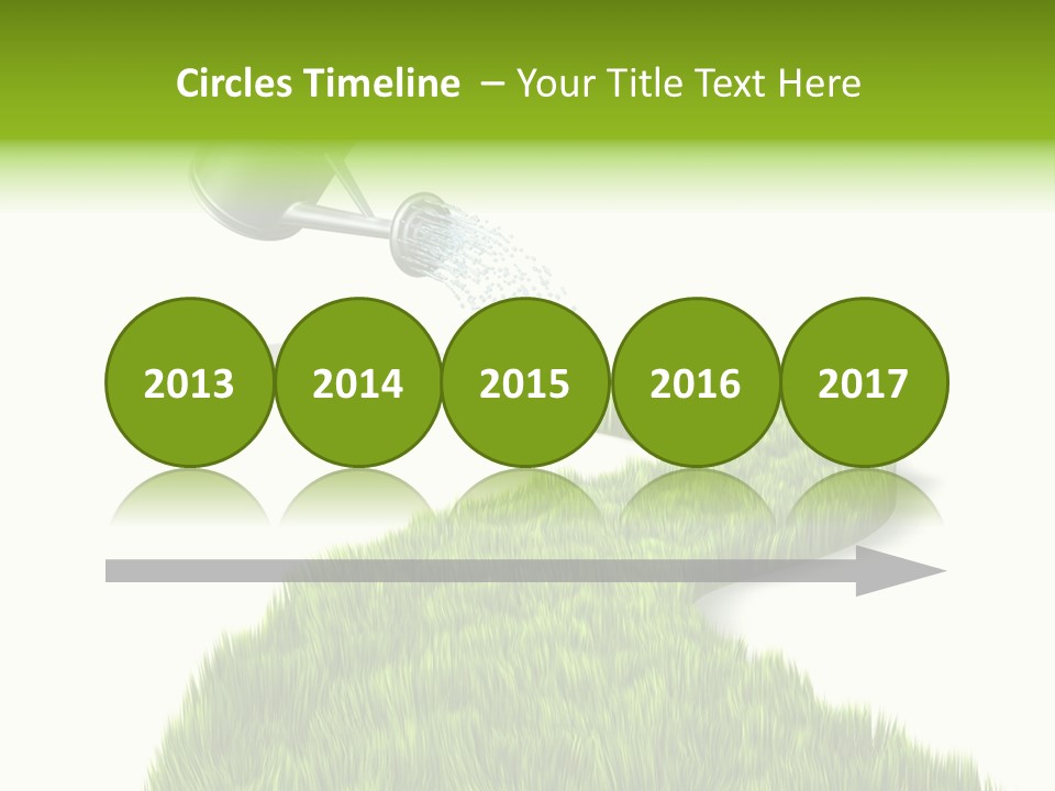 Route Metaphor Cours PowerPoint Template