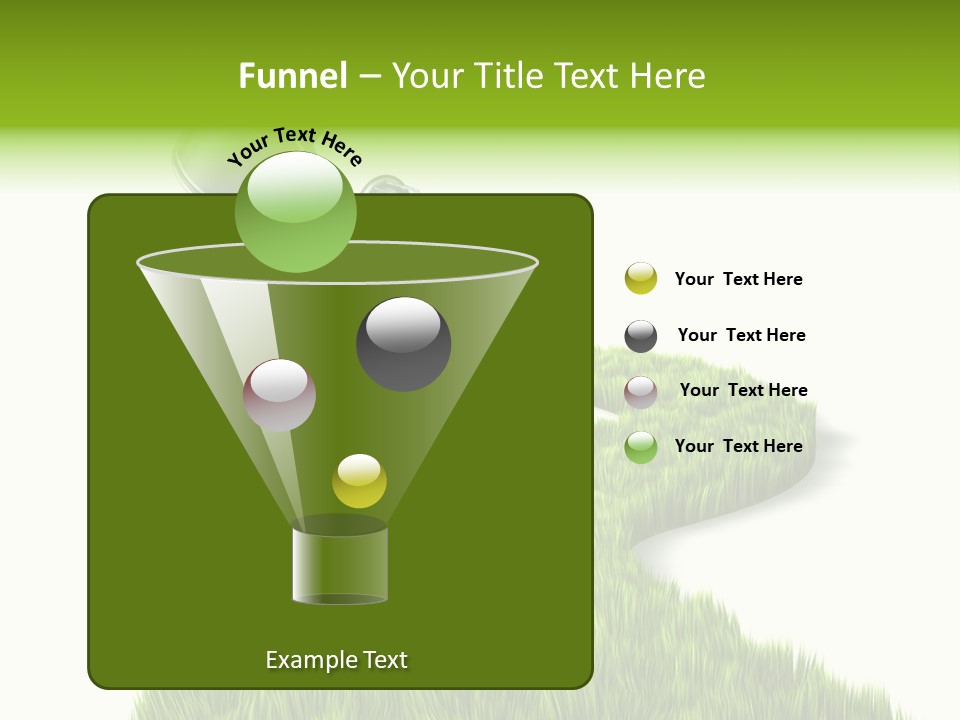Route Metaphor Cours PowerPoint Template
