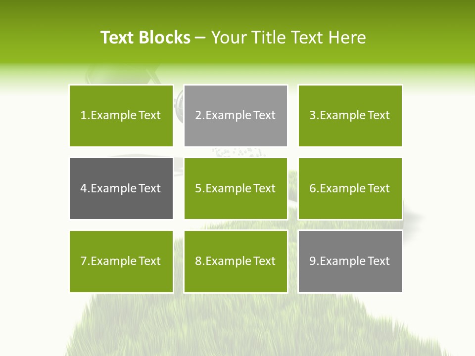 Route Metaphor Cours PowerPoint Template