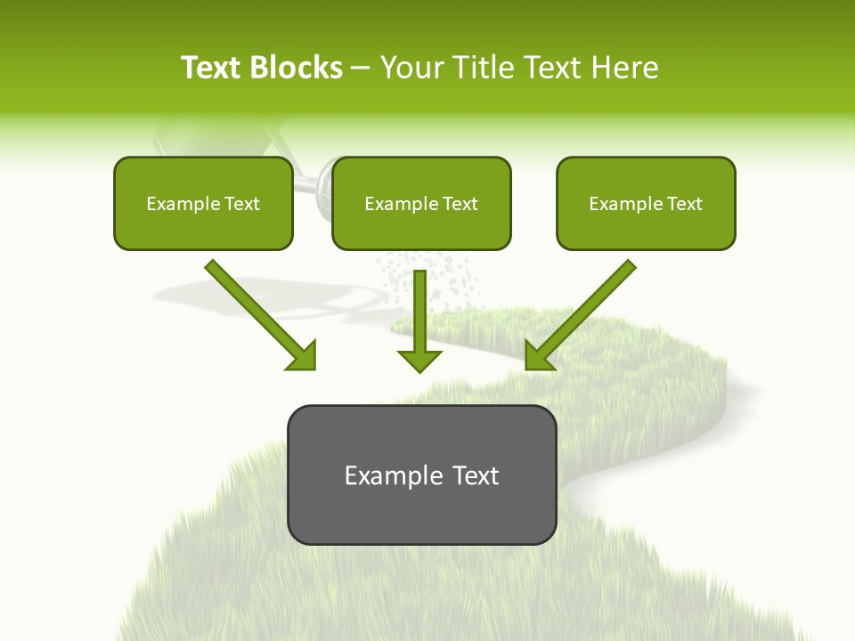 Route Metaphor Cours PowerPoint Template
