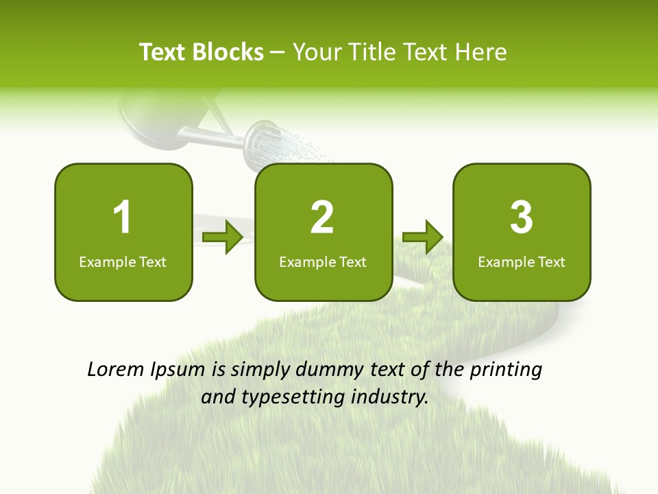 Route Metaphor Cours PowerPoint Template