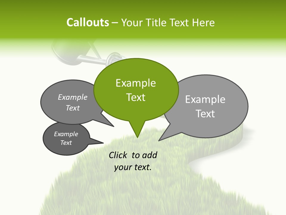 Route Metaphor Cours PowerPoint Template