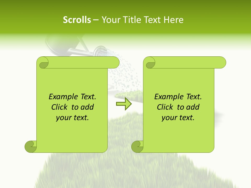 Route Metaphor Cours PowerPoint Template