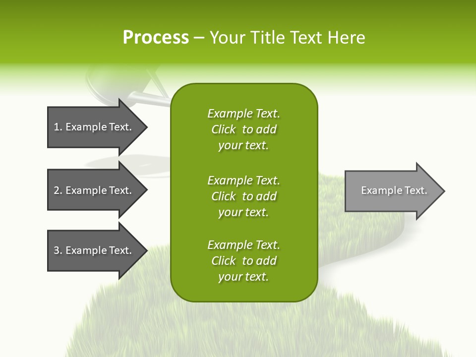 Route Metaphor Cours PowerPoint Template