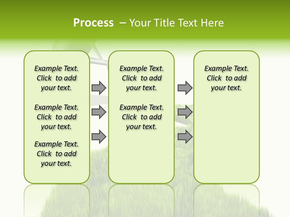 Route Metaphor Cours PowerPoint Template