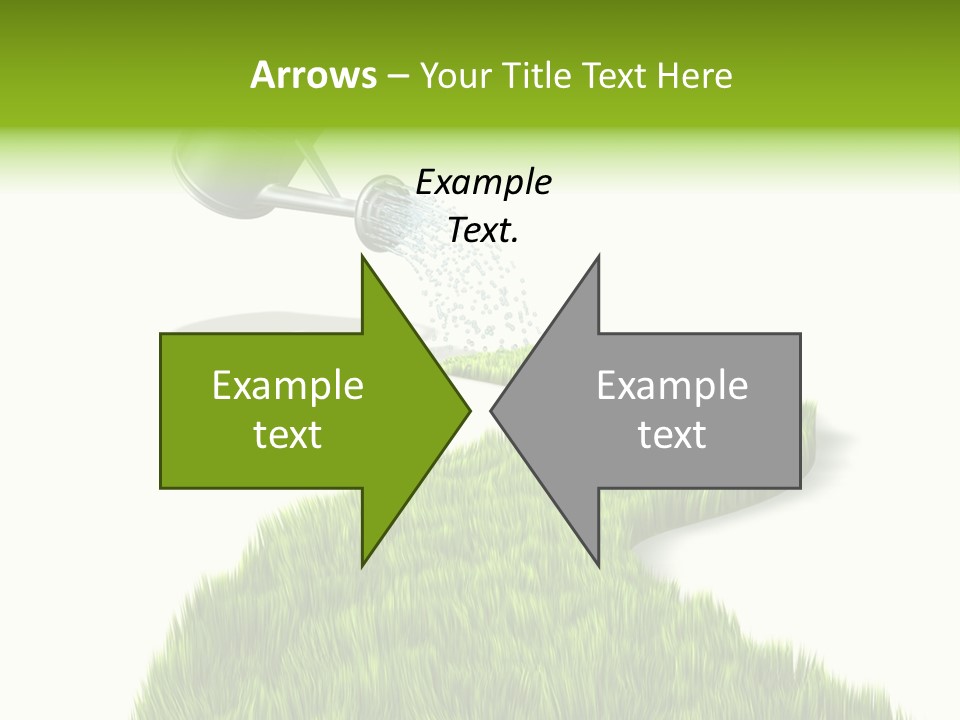 Route Metaphor Cours PowerPoint Template