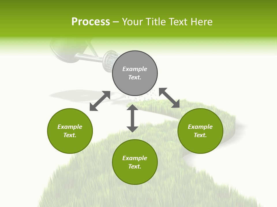 Route Metaphor Cours PowerPoint Template
