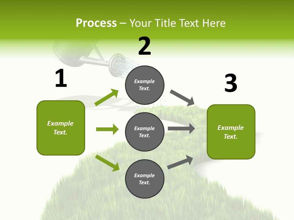 Route Metaphor Cours PowerPoint Template