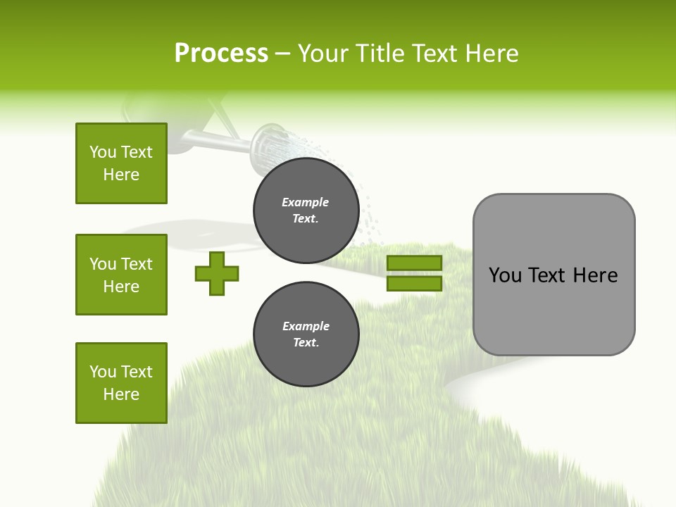 Route Metaphor Cours PowerPoint Template