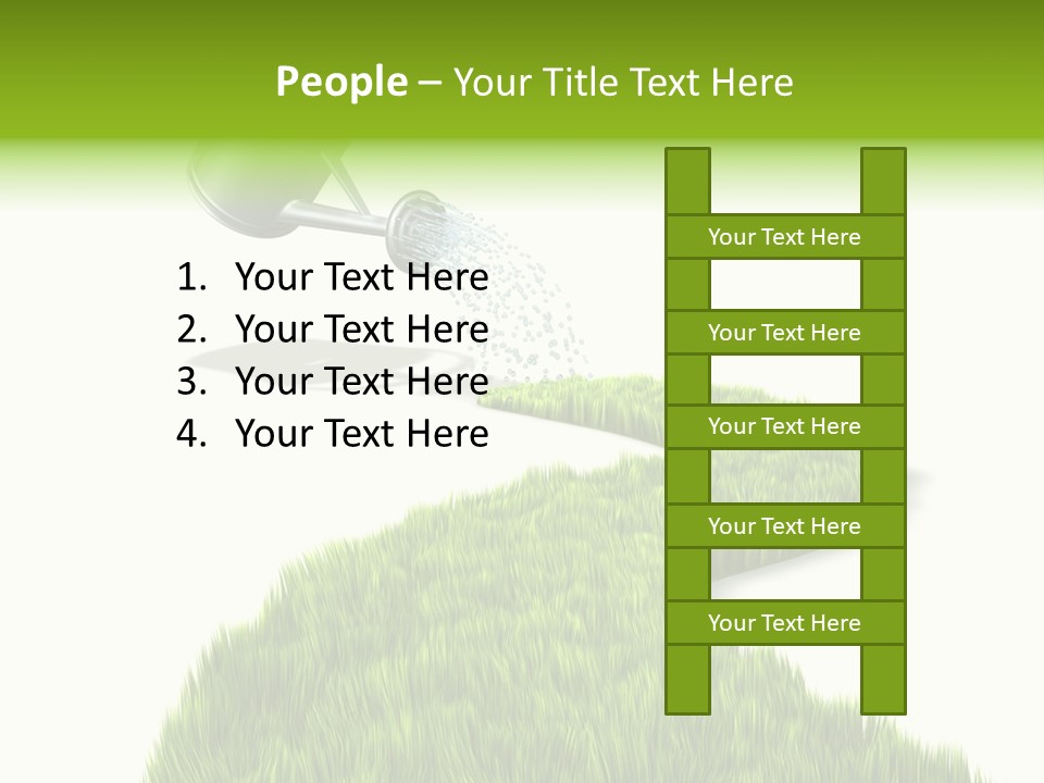 Route Metaphor Cours PowerPoint Template