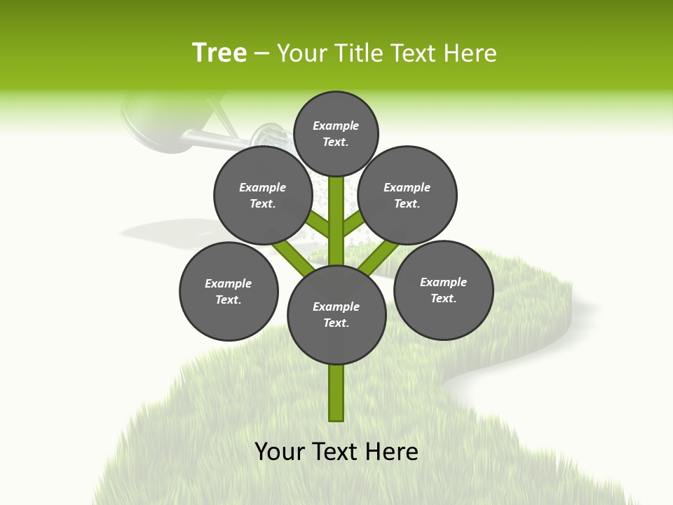 Route Metaphor Cours PowerPoint Template