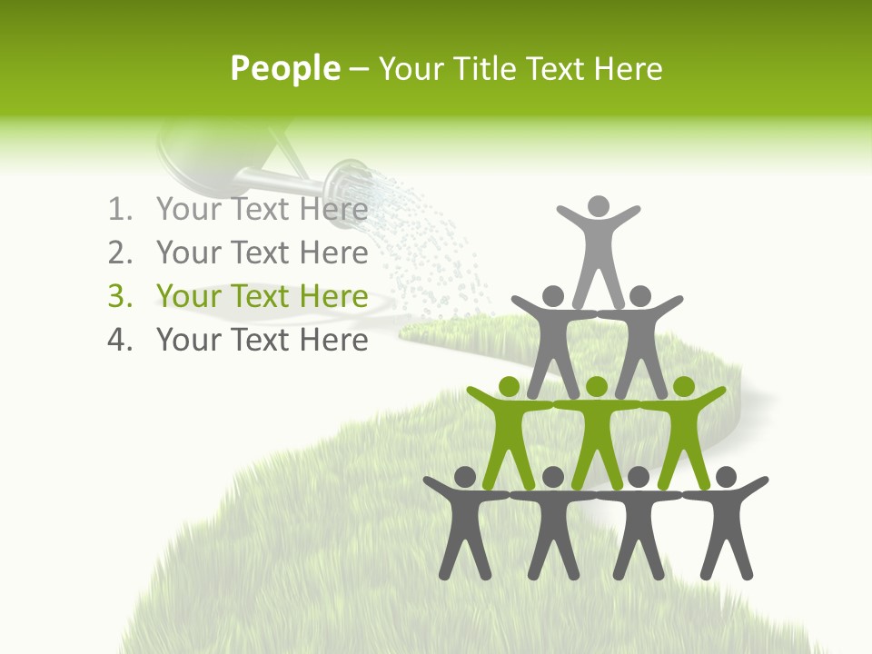 Route Metaphor Cours PowerPoint Template