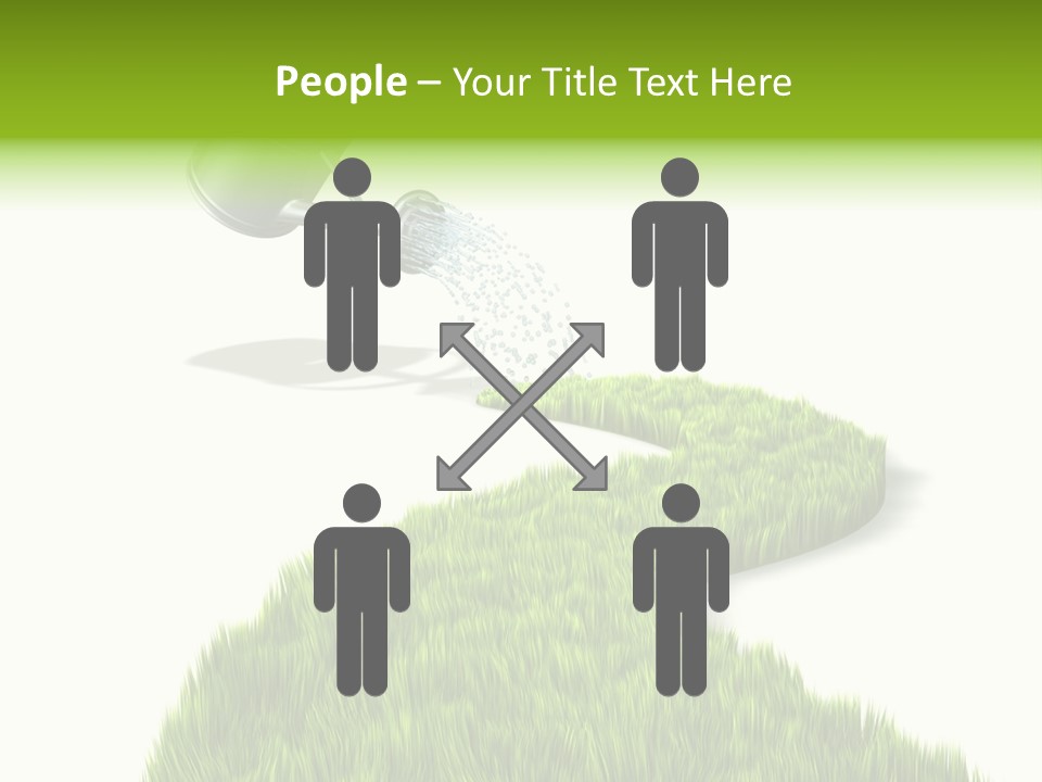 Route Metaphor Cours PowerPoint Template