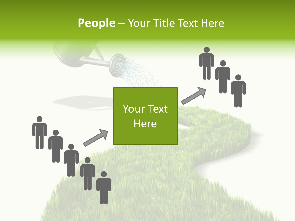 Route Metaphor Cours PowerPoint Template