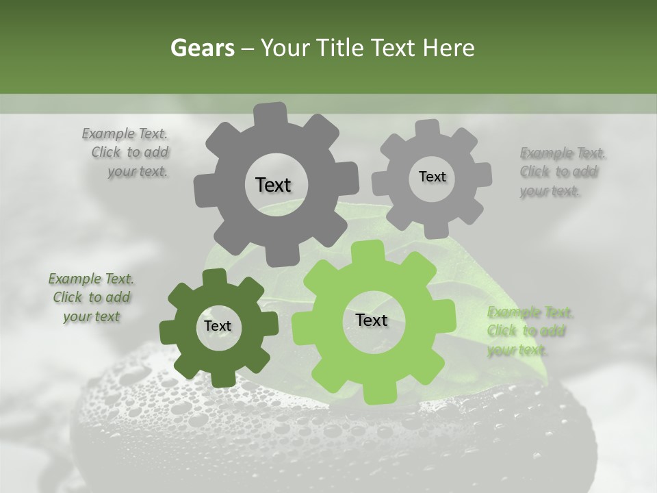 Care Clean Style PowerPoint Template