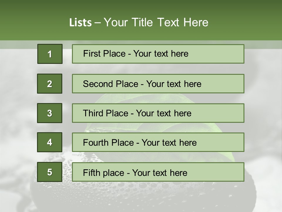 Care Clean Style PowerPoint Template