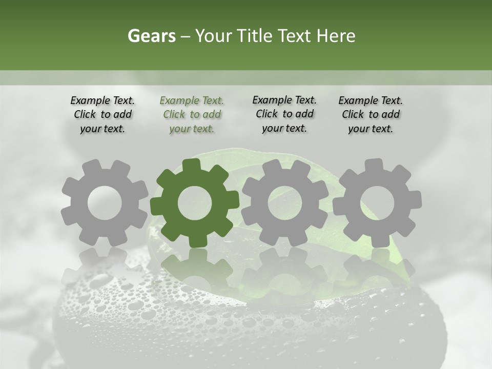 Care Clean Style PowerPoint Template