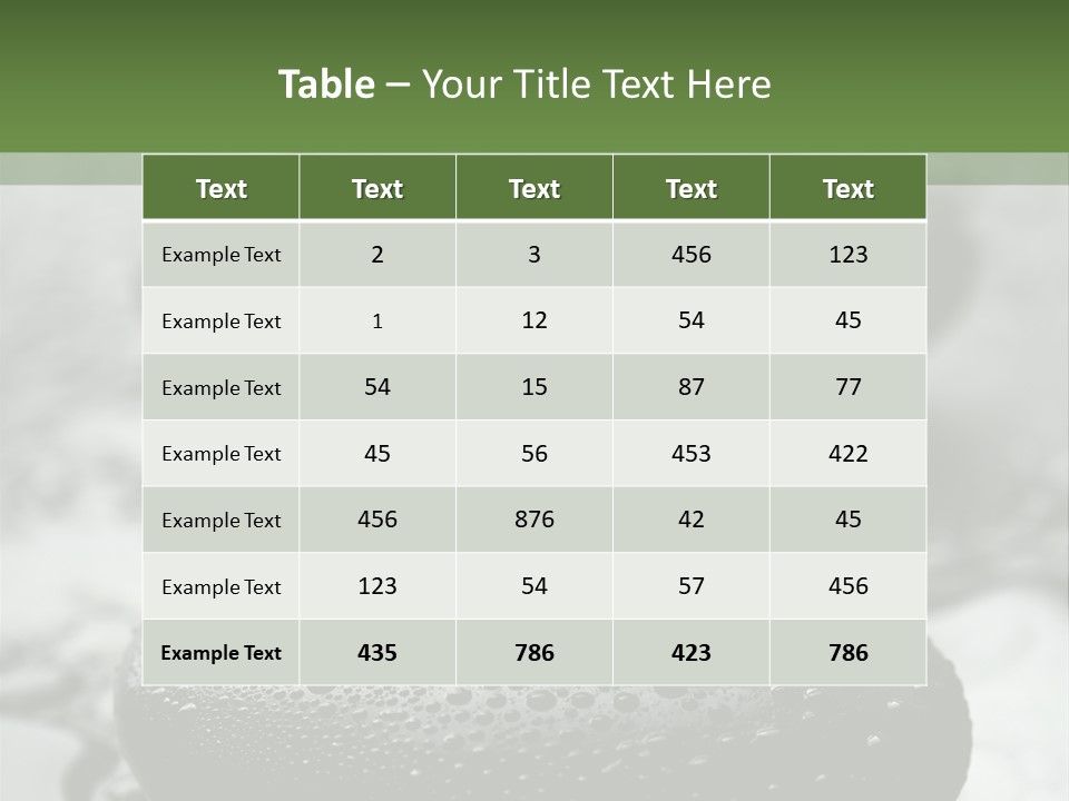 Care Clean Style PowerPoint Template