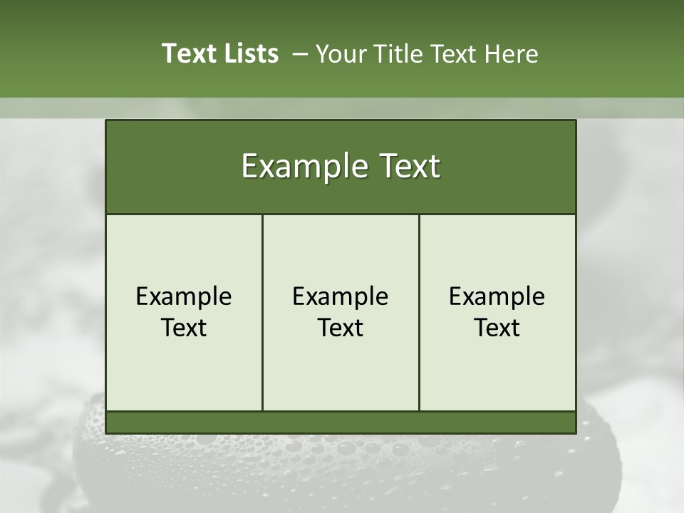 Care Clean Style PowerPoint Template