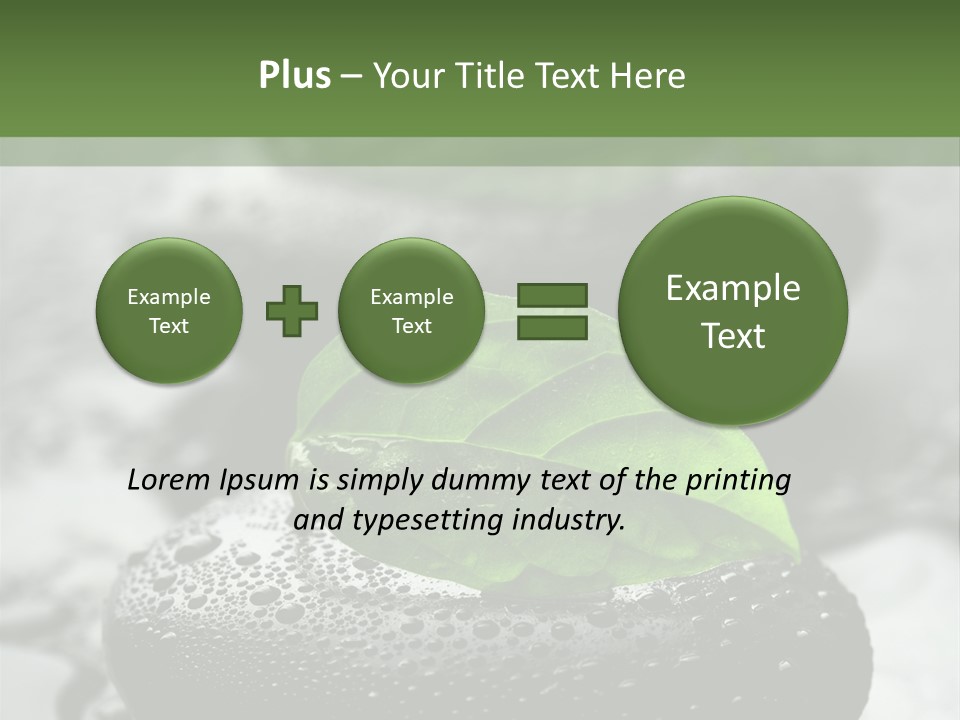 Care Clean Style PowerPoint Template