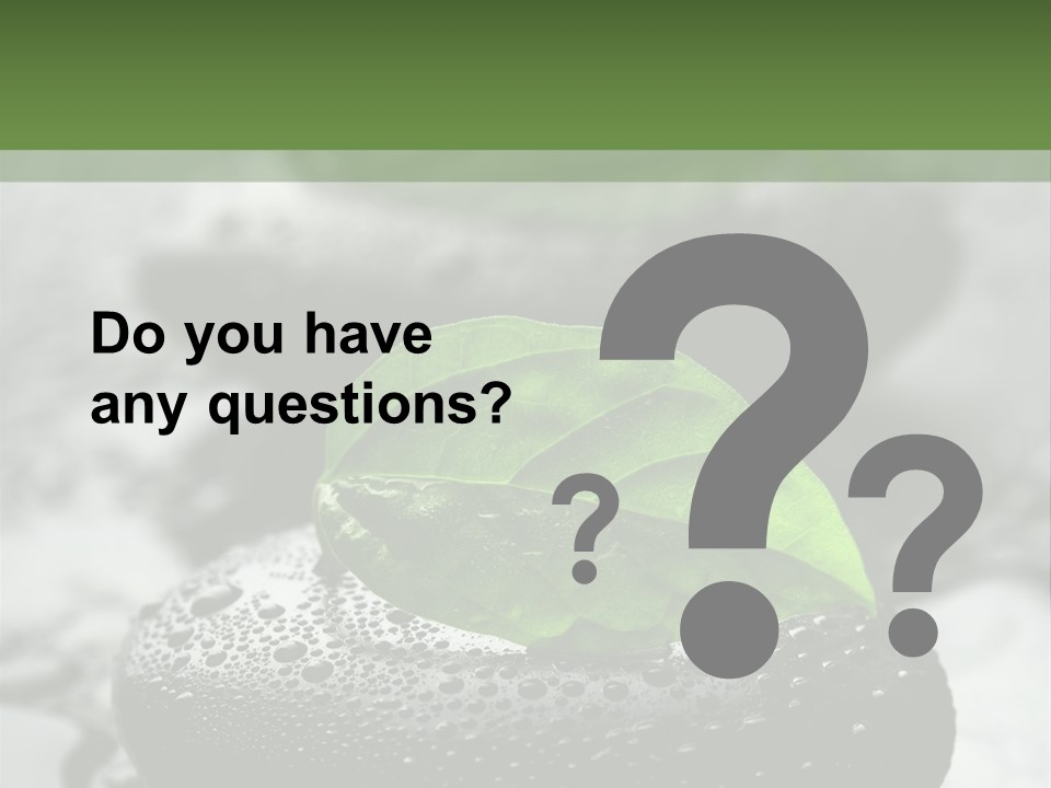 Care Clean Style PowerPoint Template