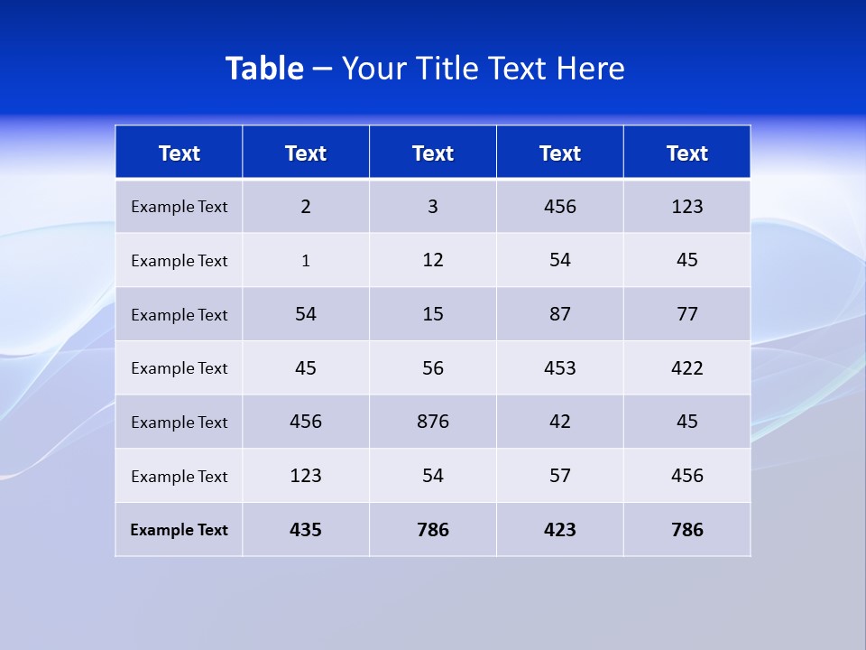 Nice Wallpaper Illustration PowerPoint Template