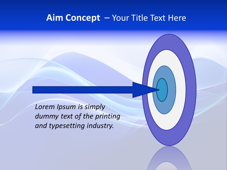 Nice Wallpaper Illustration PowerPoint Template