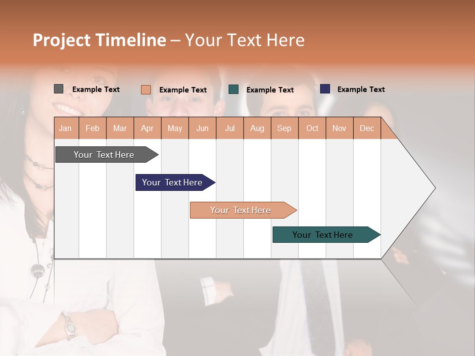 Partners Glasses Team PowerPoint Template