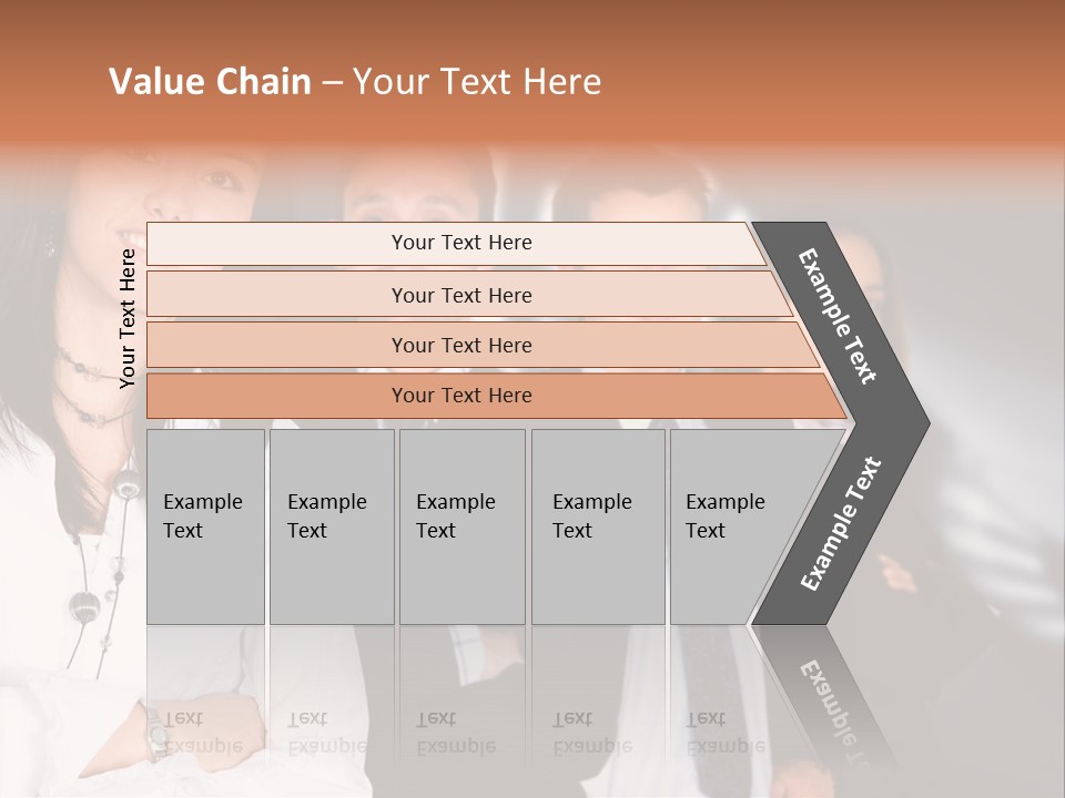 Partners Glasses Team PowerPoint Template