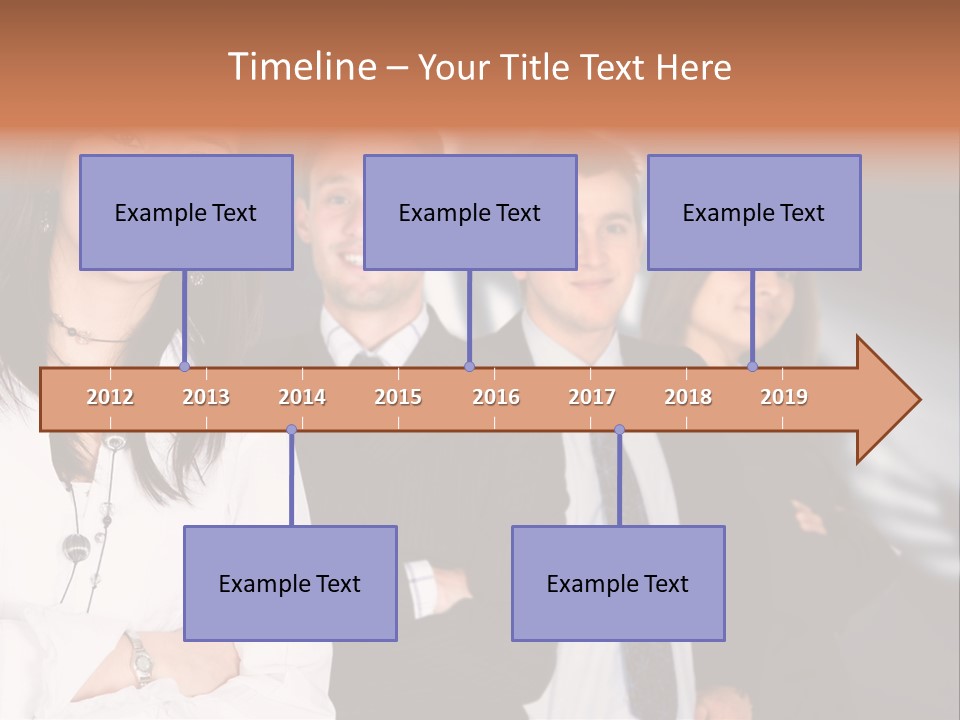 Partners Glasses Team PowerPoint Template