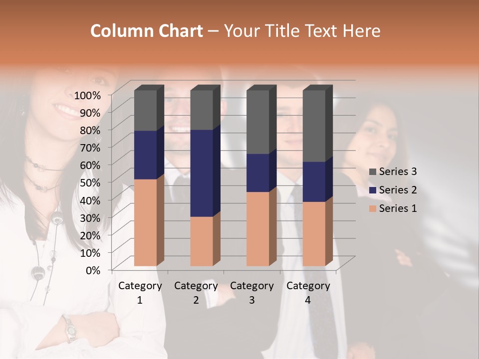 Partners Glasses Team PowerPoint Template