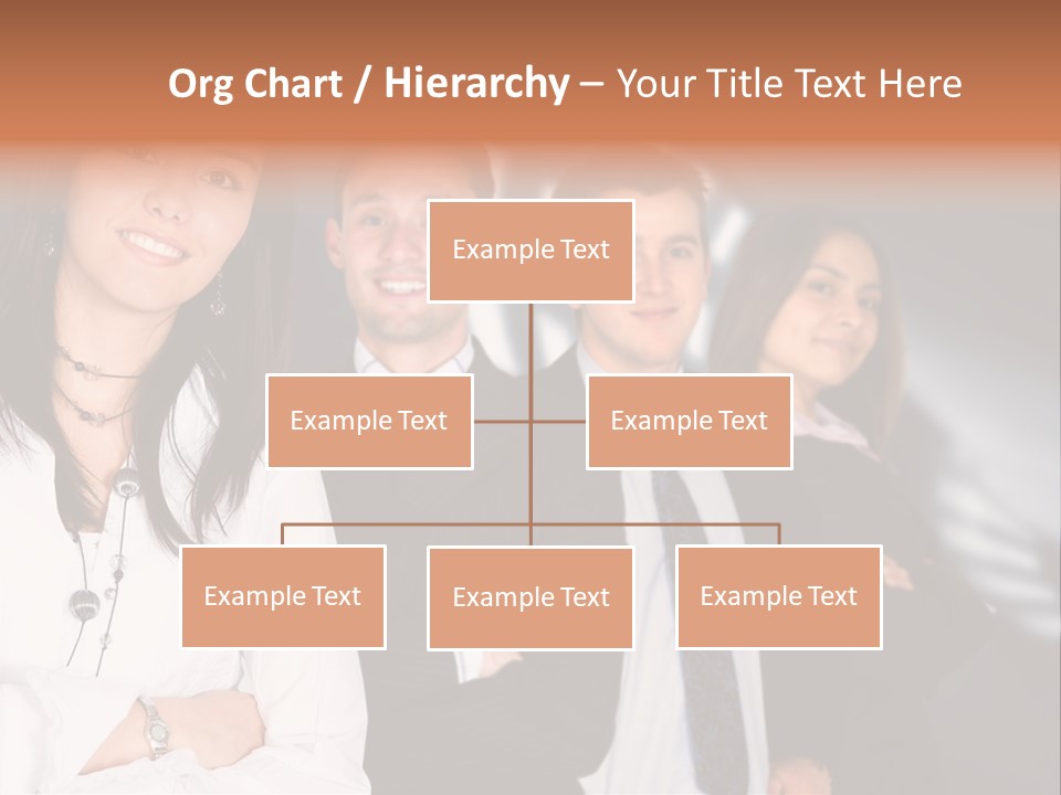 Partners Glasses Team PowerPoint Template