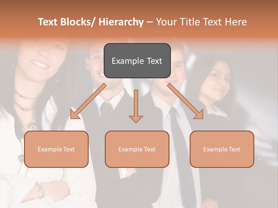Partners Glasses Team PowerPoint Template