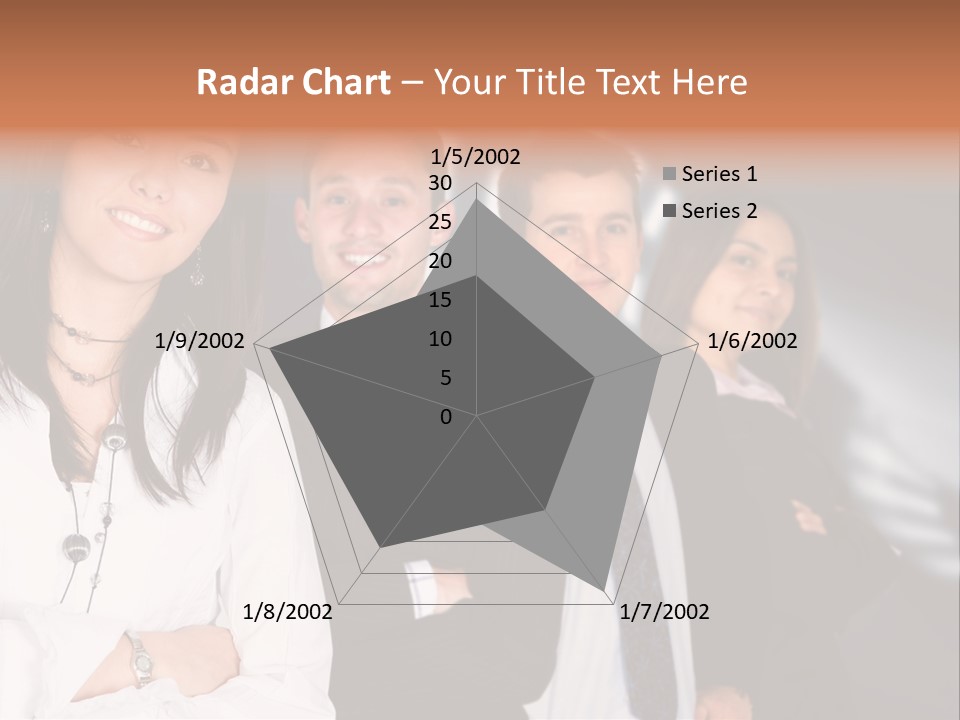 Partners Glasses Team PowerPoint Template