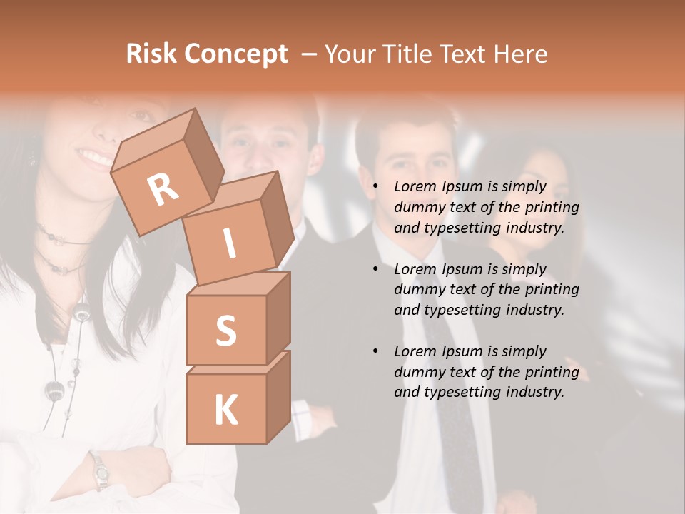 Partners Glasses Team PowerPoint Template