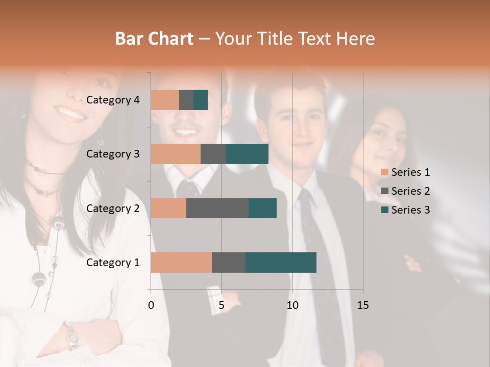 Partners Glasses Team PowerPoint Template