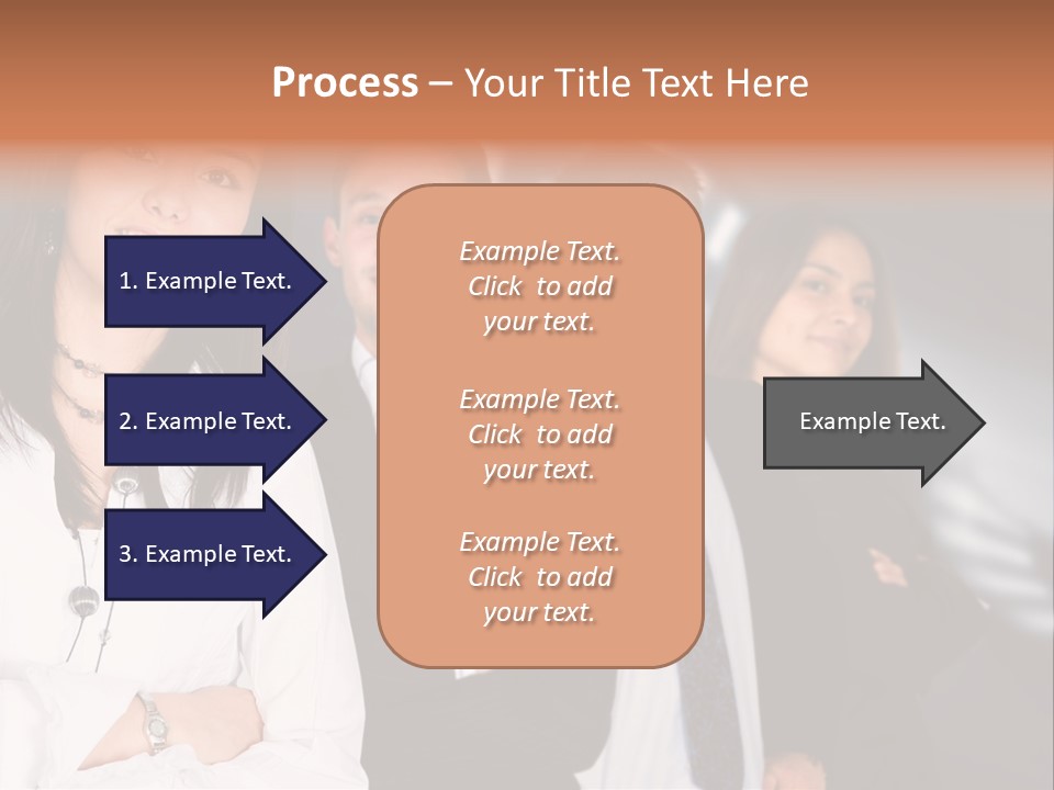 Partners Glasses Team PowerPoint Template