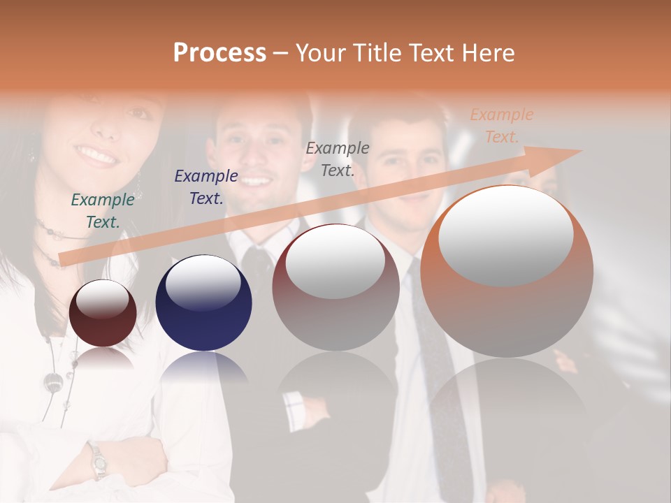 Partners Glasses Team PowerPoint Template