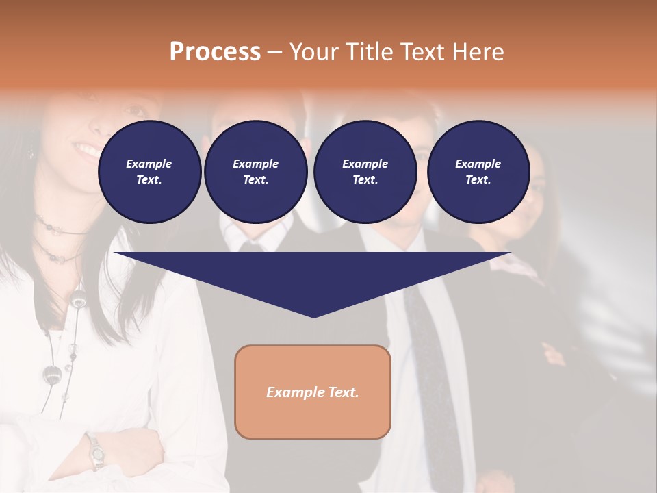 Partners Glasses Team PowerPoint Template