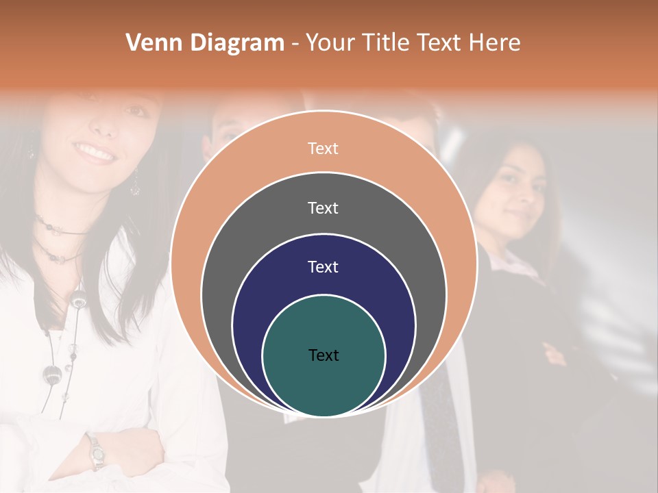 Partners Glasses Team PowerPoint Template