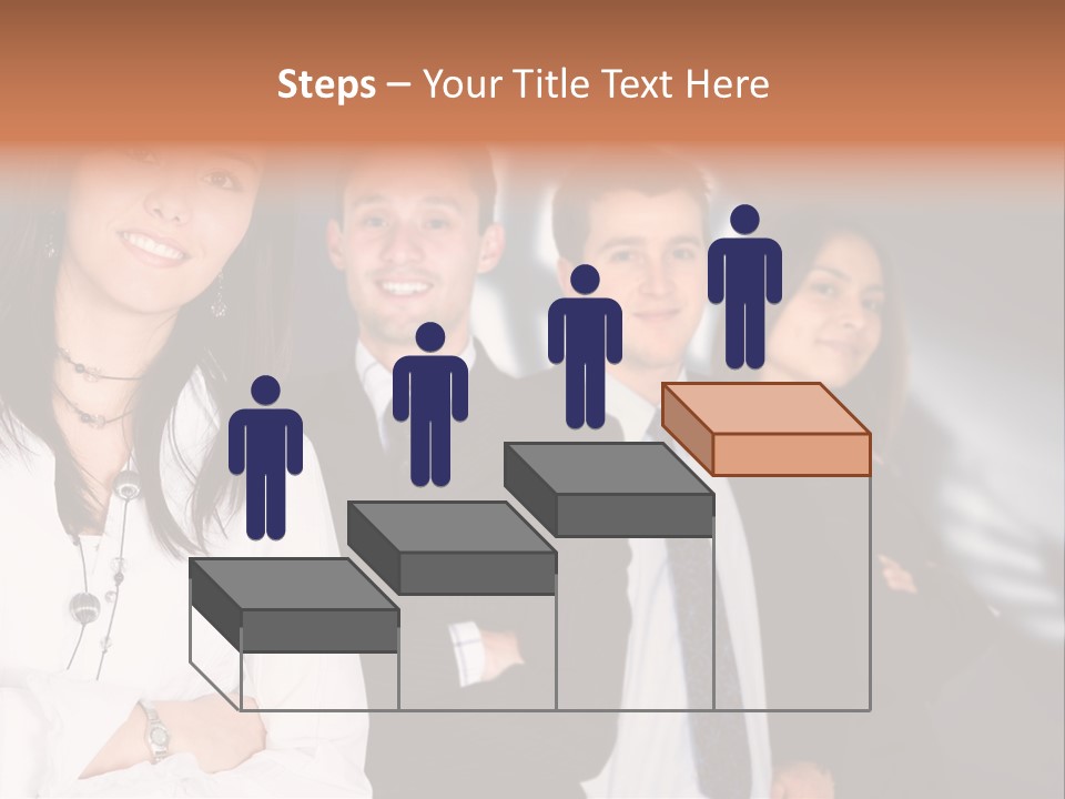 Partners Glasses Team PowerPoint Template